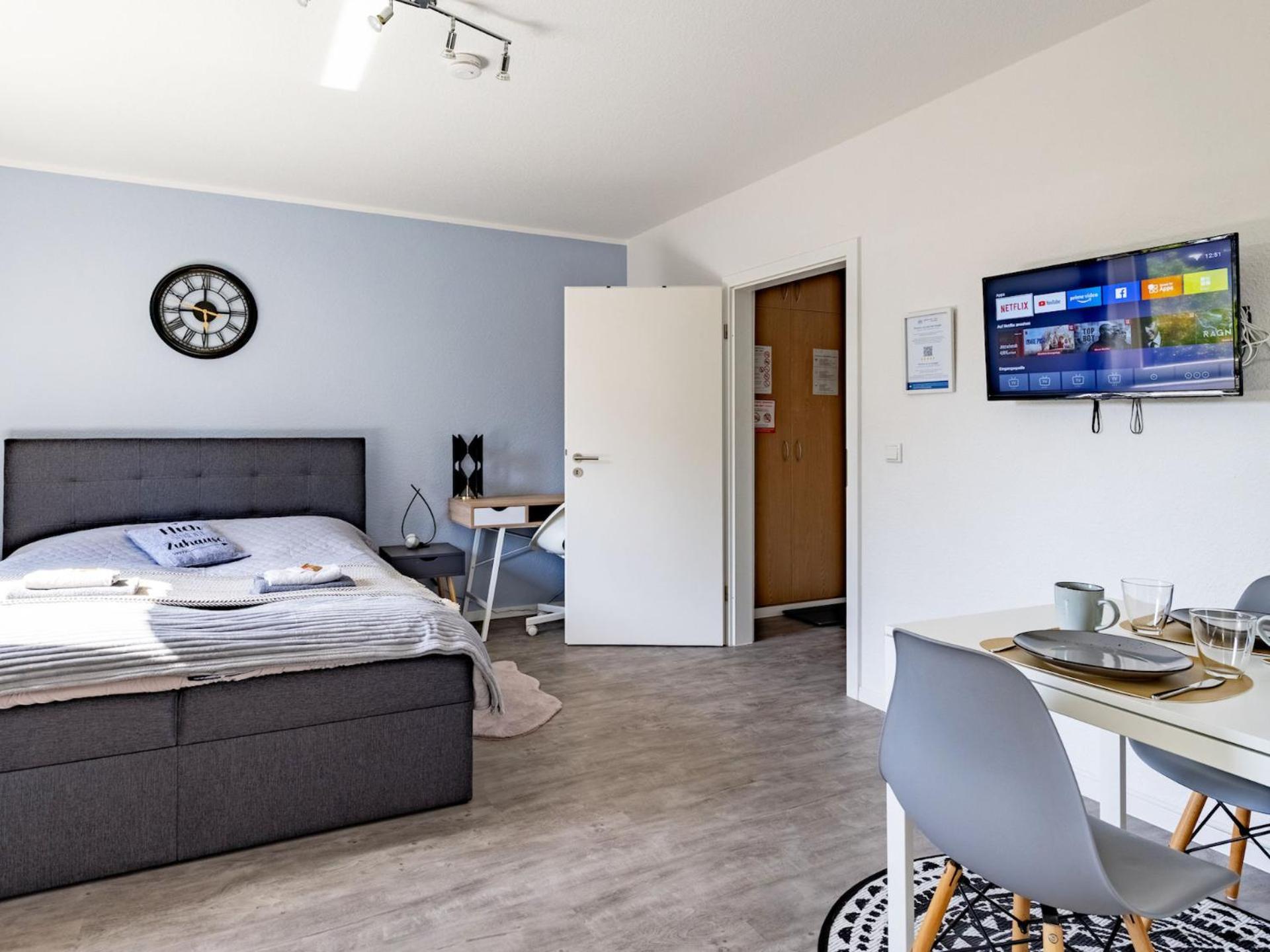 Vaz Apartments E01 Kueche, Tv, Netflix, Ca 15 Min Messe U Hbf Essen Extérieur photo